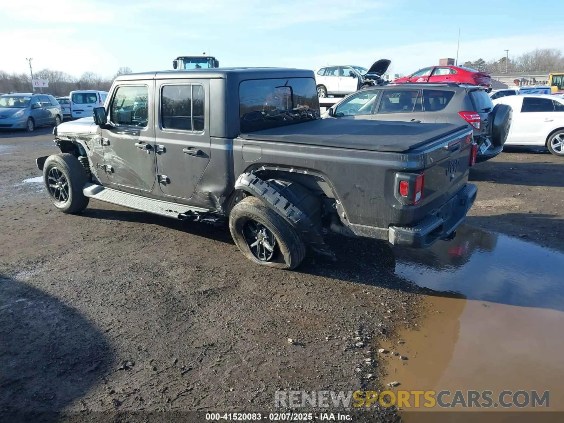 3 Photograph of a damaged car 1C6HJTAG7NL141819 JEEP GLADIATOR 2022