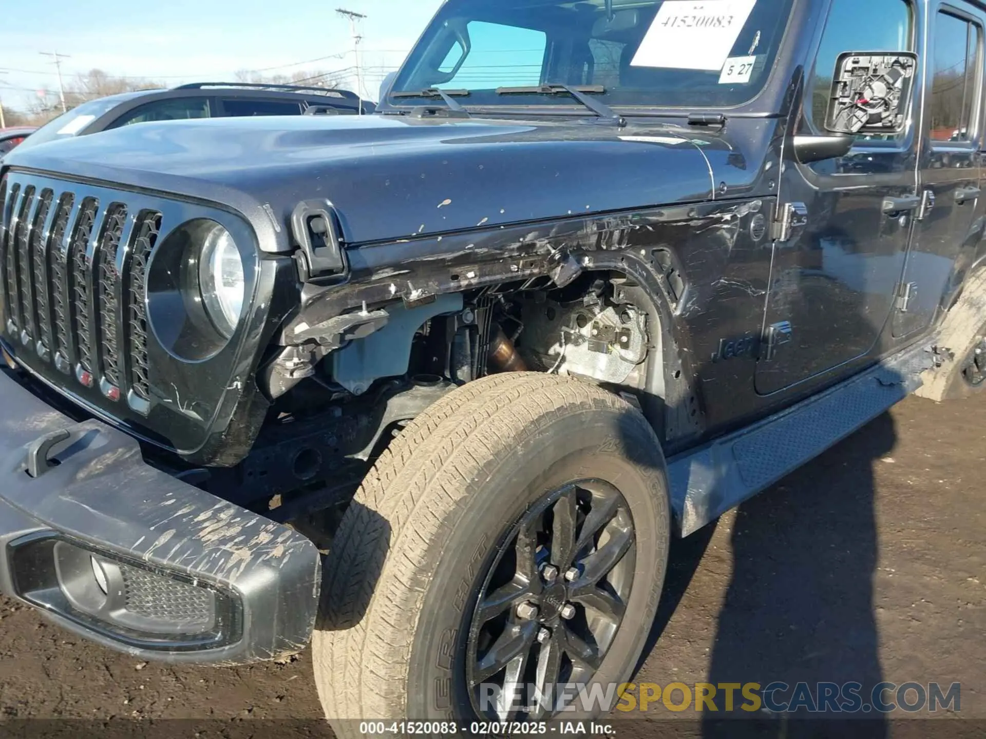 6 Photograph of a damaged car 1C6HJTAG7NL141819 JEEP GLADIATOR 2022