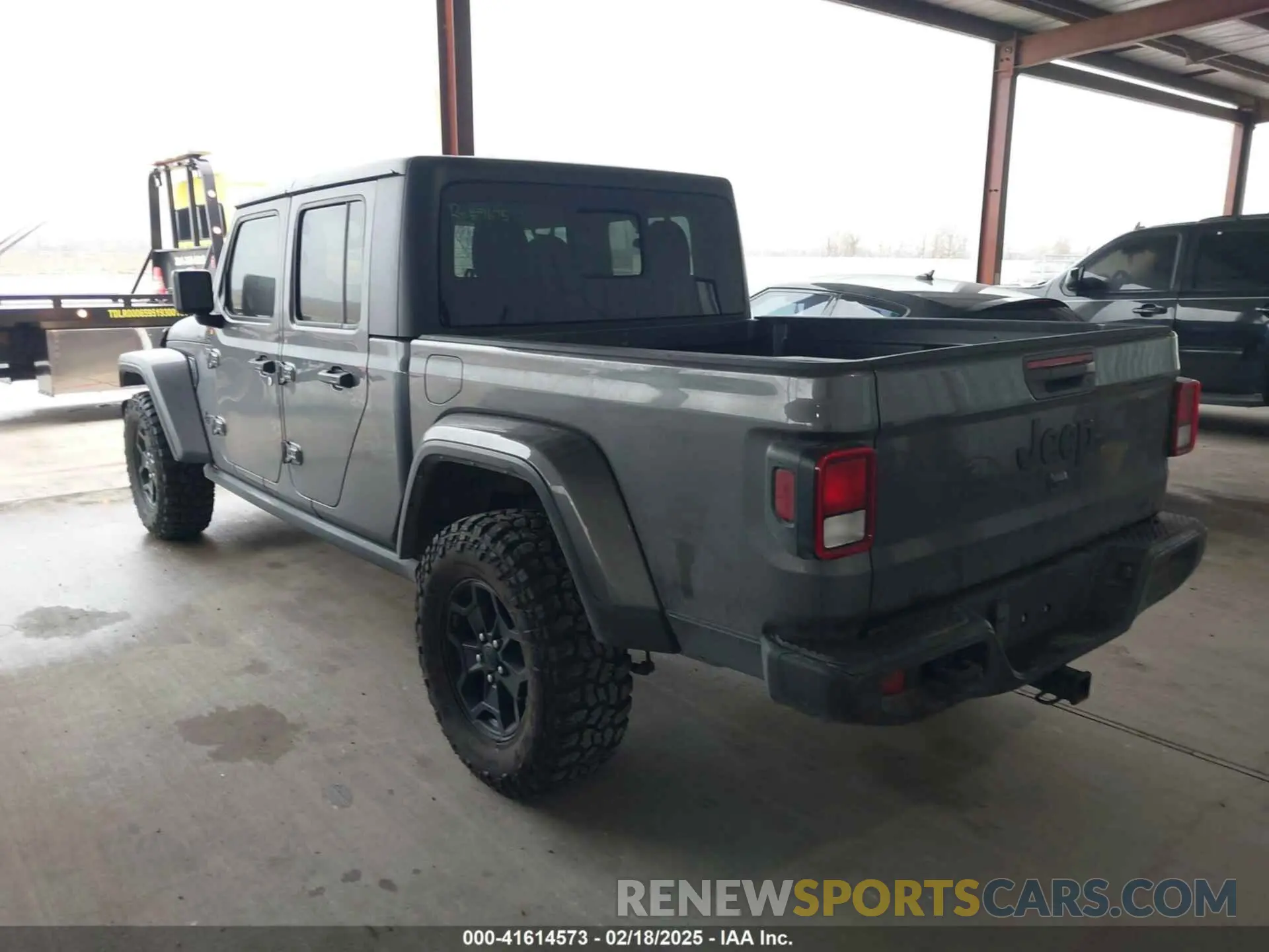 3 Photograph of a damaged car 1C6HJTAG7NL151184 JEEP GLADIATOR 2022