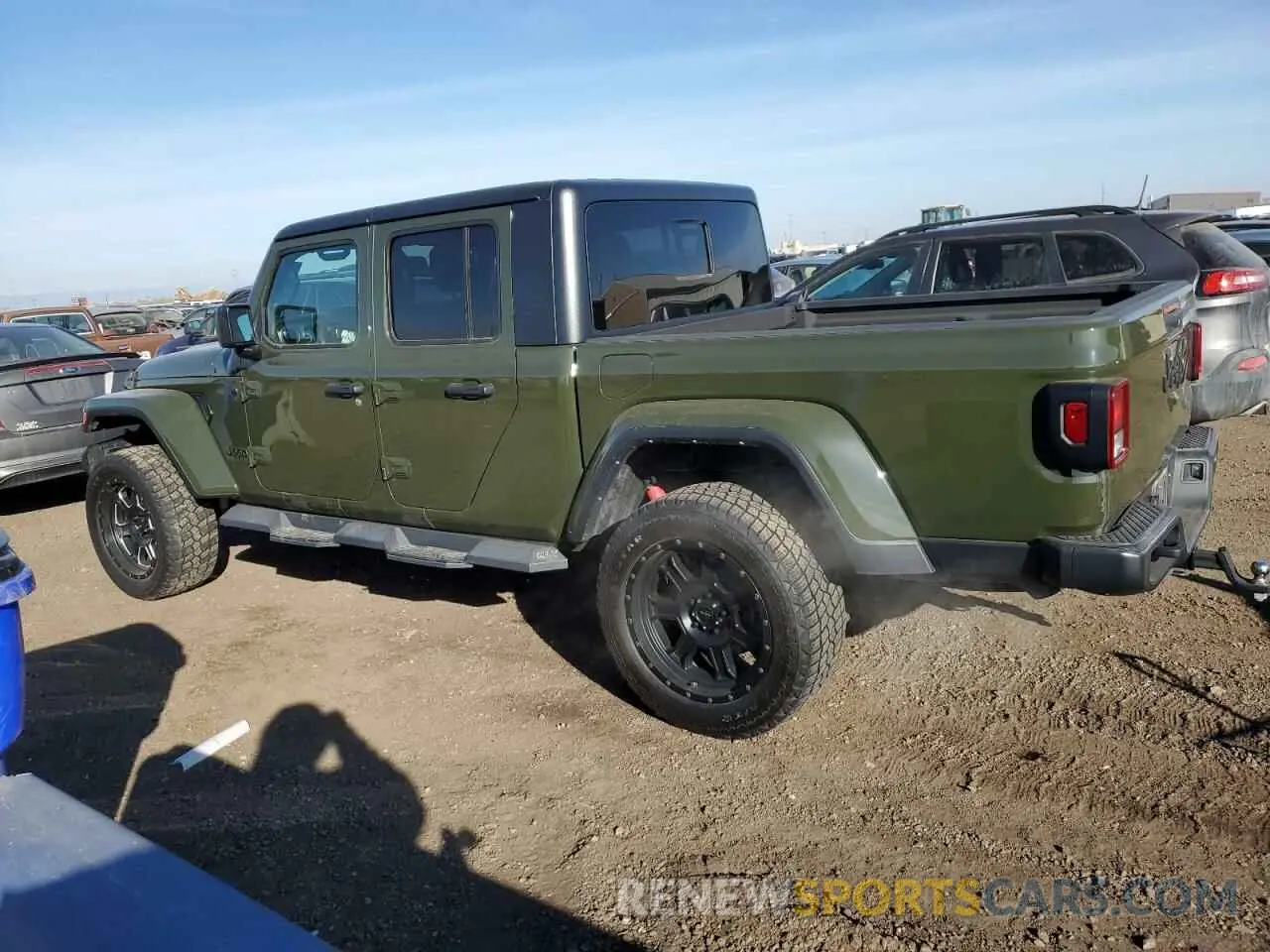 2 Photograph of a damaged car 1C6HJTAG8NL101992 JEEP GLADIATOR 2022
