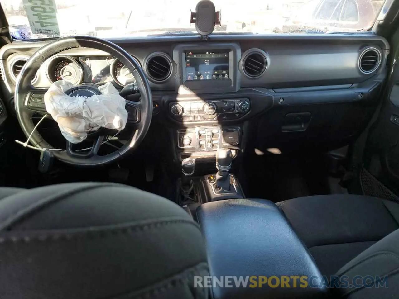 8 Photograph of a damaged car 1C6HJTAG8NL101992 JEEP GLADIATOR 2022