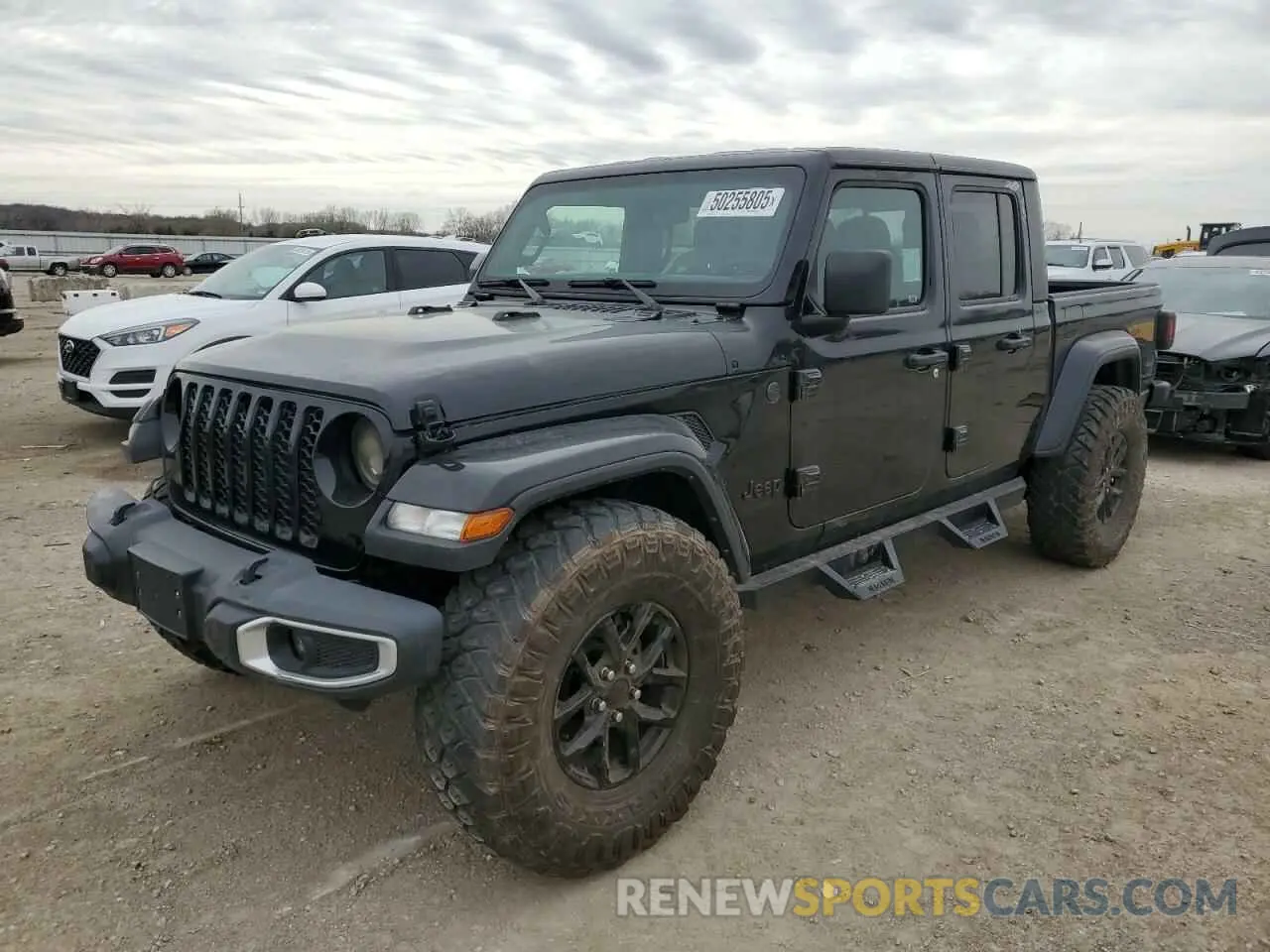 1 Photograph of a damaged car 1C6HJTAG8NL125550 JEEP GLADIATOR 2022