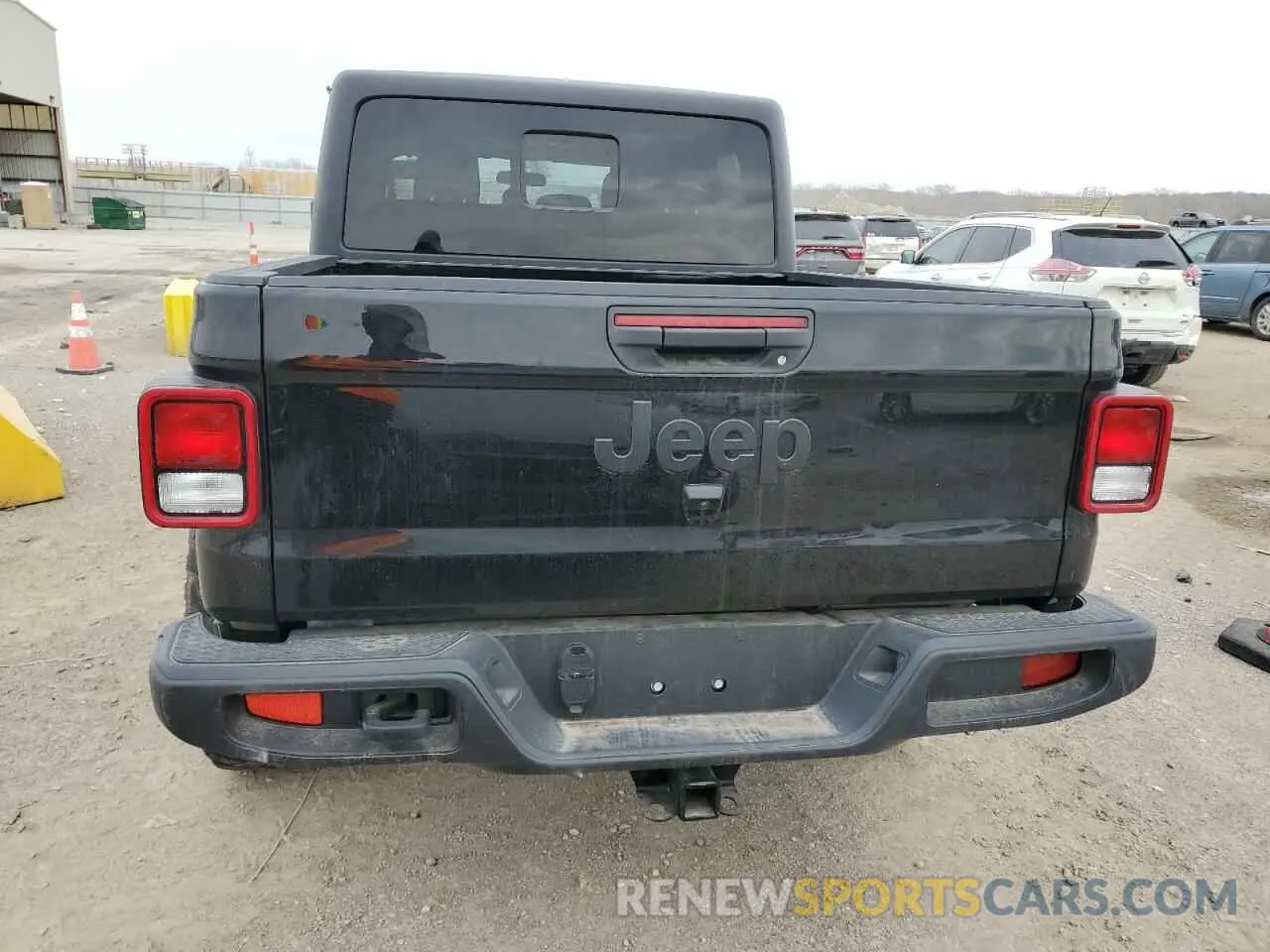 6 Photograph of a damaged car 1C6HJTAG8NL125550 JEEP GLADIATOR 2022