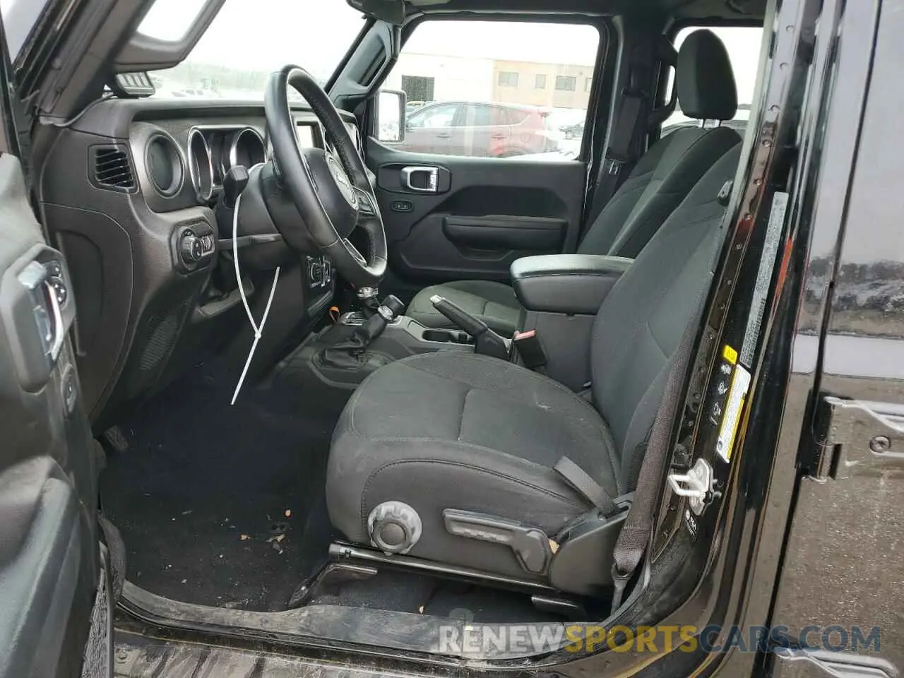 7 Photograph of a damaged car 1C6HJTAG8NL125550 JEEP GLADIATOR 2022
