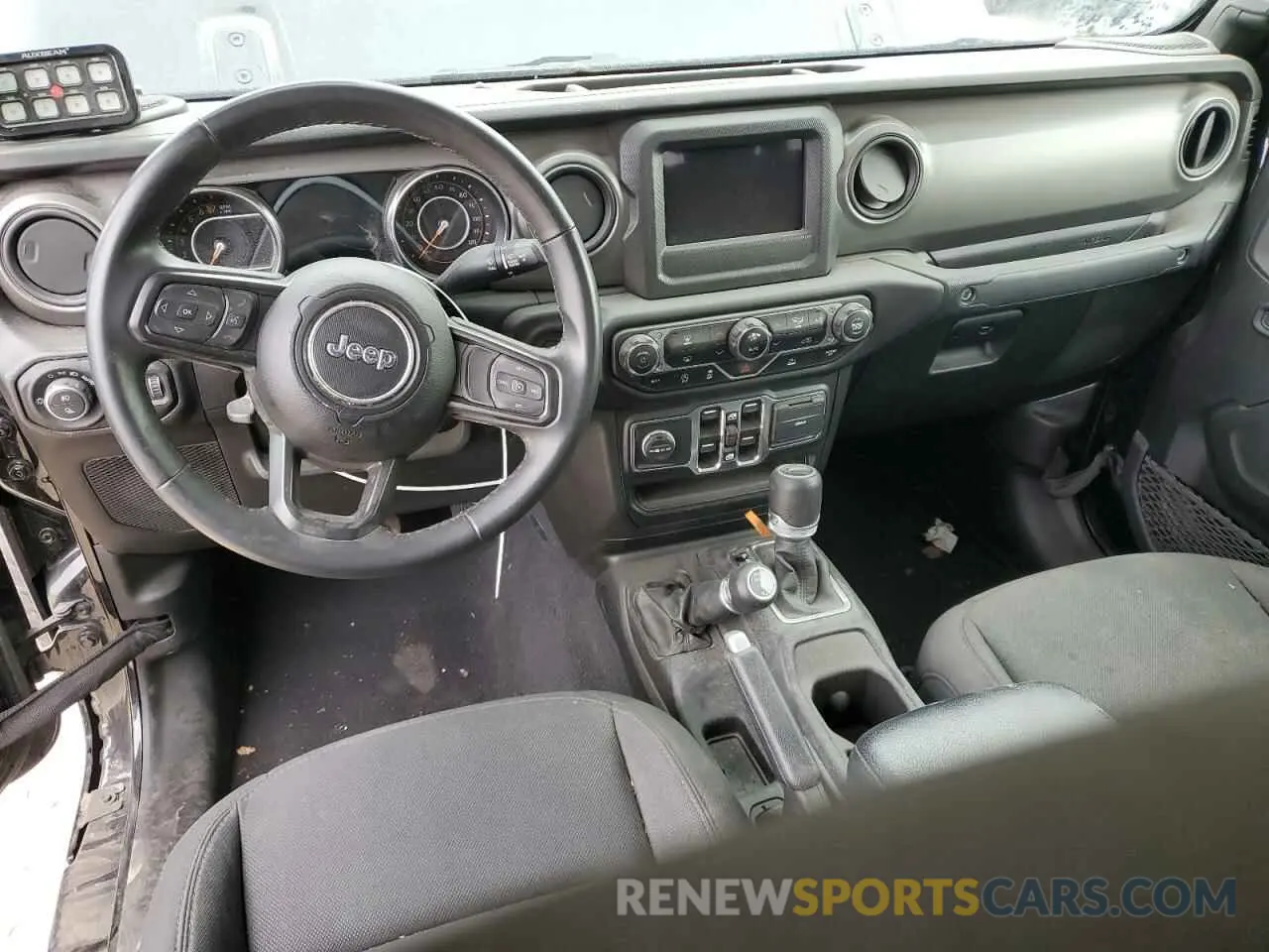 8 Photograph of a damaged car 1C6HJTAG8NL125550 JEEP GLADIATOR 2022
