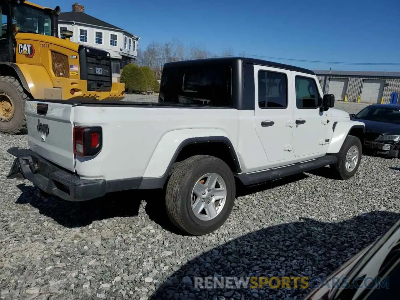 3 Photograph of a damaged car 1C6HJTAG8NL149170 JEEP GLADIATOR 2022