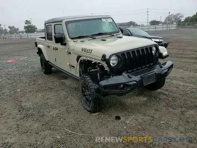 11 Photograph of a damaged car 1C6HJTAG8NL167359 JEEP GLADIATOR 2022