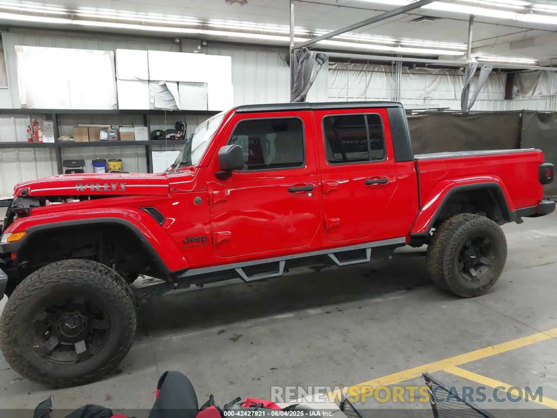 14 Photograph of a damaged car 1C6HJTAGXNL117353 JEEP GLADIATOR 2022