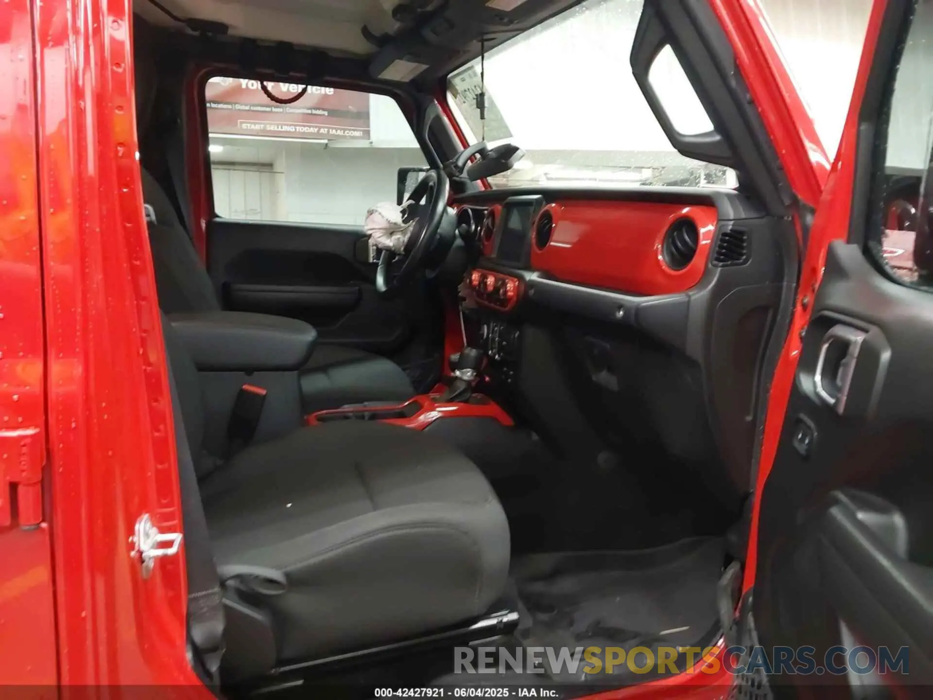 5 Photograph of a damaged car 1C6HJTAGXNL117353 JEEP GLADIATOR 2022