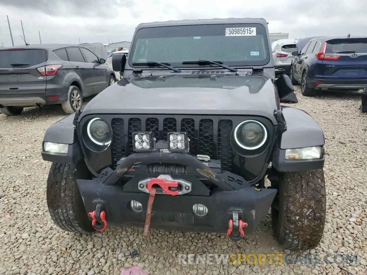 5 Photograph of a damaged car 1C6HJTAGXNL126523 JEEP GLADIATOR 2022