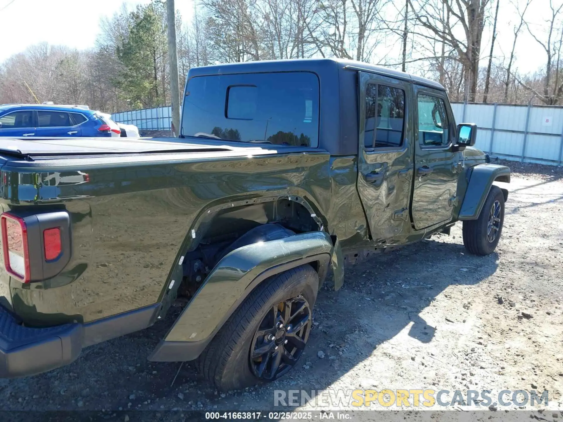 6 Photograph of a damaged car 1C6HJTAGXNL154774 JEEP GLADIATOR 2022