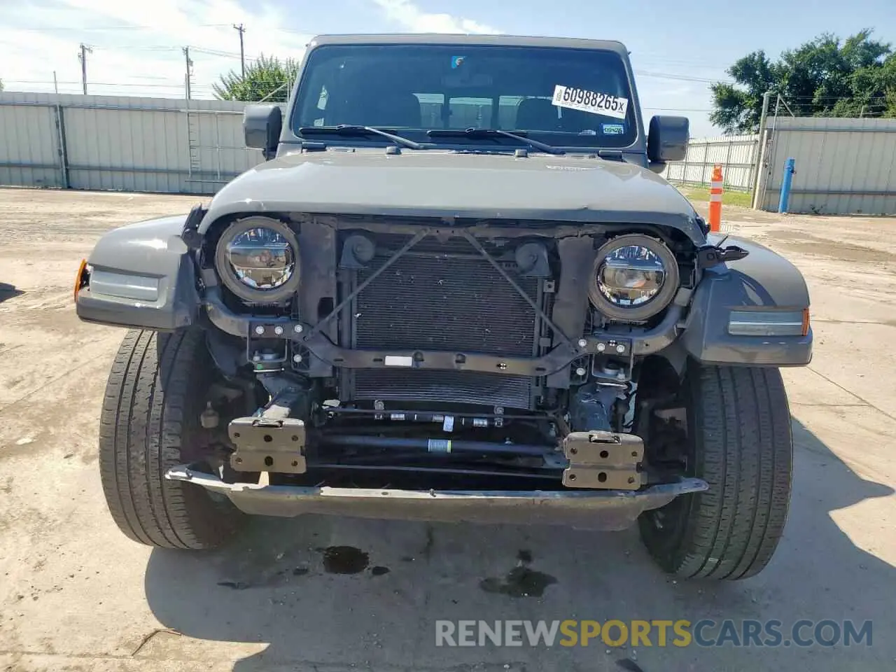 5 Photograph of a damaged car 1C6HJTFG0NL178705 JEEP GLADIATOR 2022