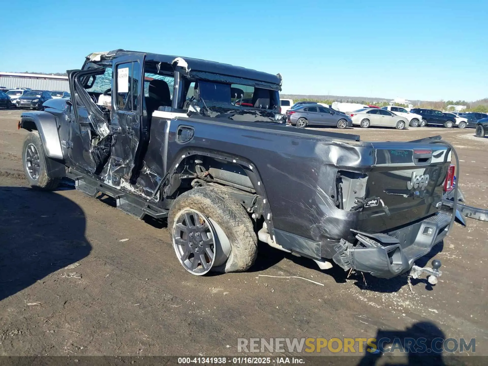 3 Photograph of a damaged car 1C6HJTFG2NL183405 JEEP GLADIATOR 2022