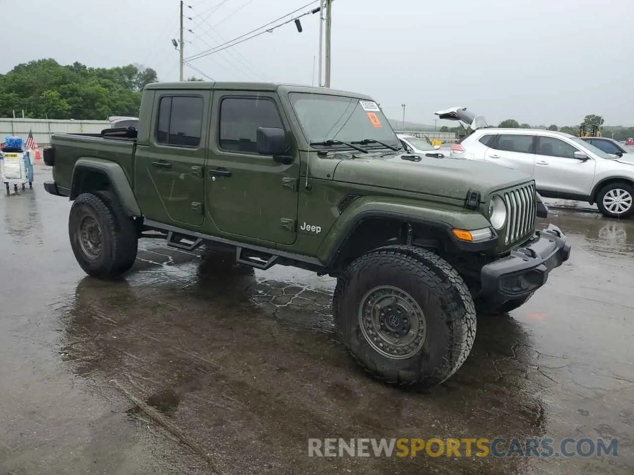 4 Photograph of a damaged car 1C6HJTFG3NL175555 JEEP GLADIATOR 2022