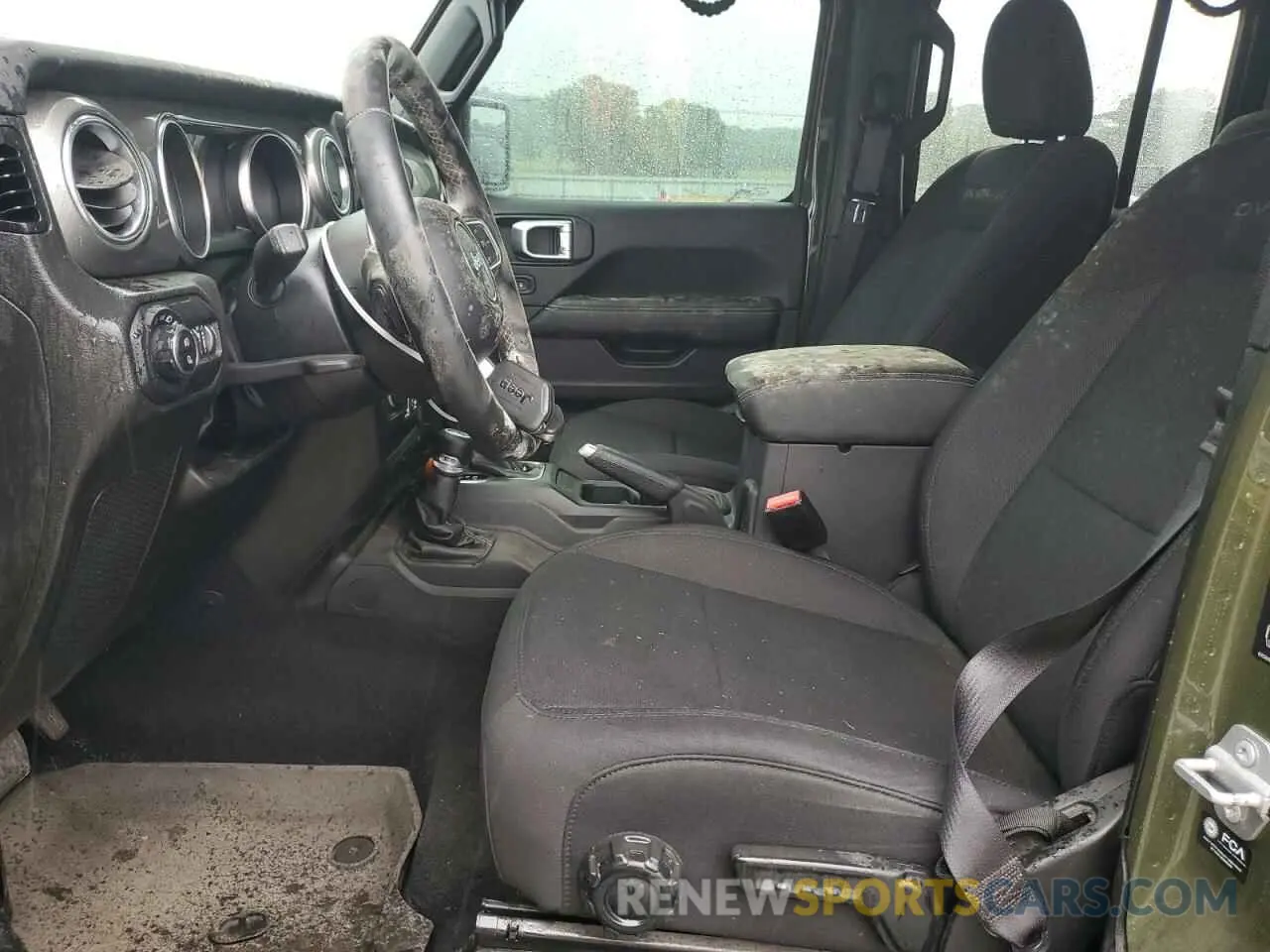 7 Photograph of a damaged car 1C6HJTFG3NL175555 JEEP GLADIATOR 2022