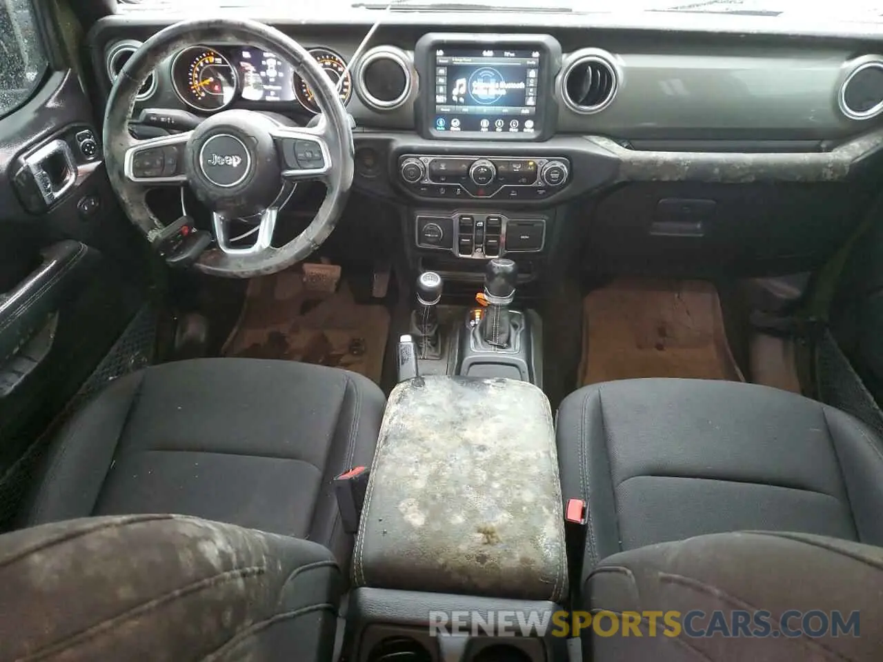 8 Photograph of a damaged car 1C6HJTFG3NL175555 JEEP GLADIATOR 2022