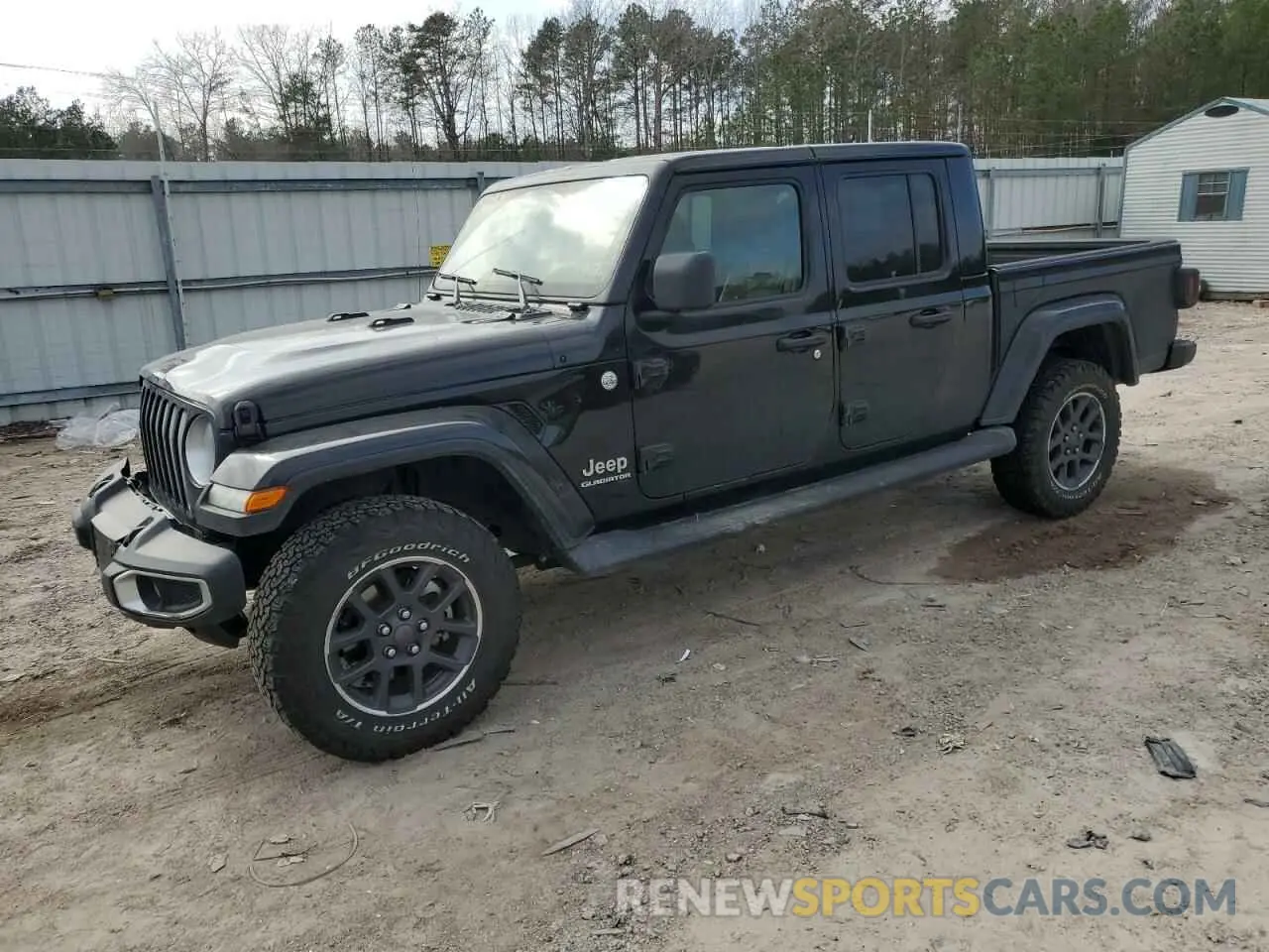 1 Photograph of a damaged car 1C6HJTFG4NL128874 JEEP GLADIATOR 2022