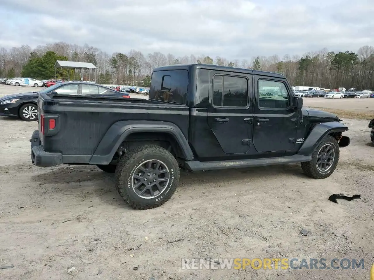 3 Photograph of a damaged car 1C6HJTFG4NL128874 JEEP GLADIATOR 2022