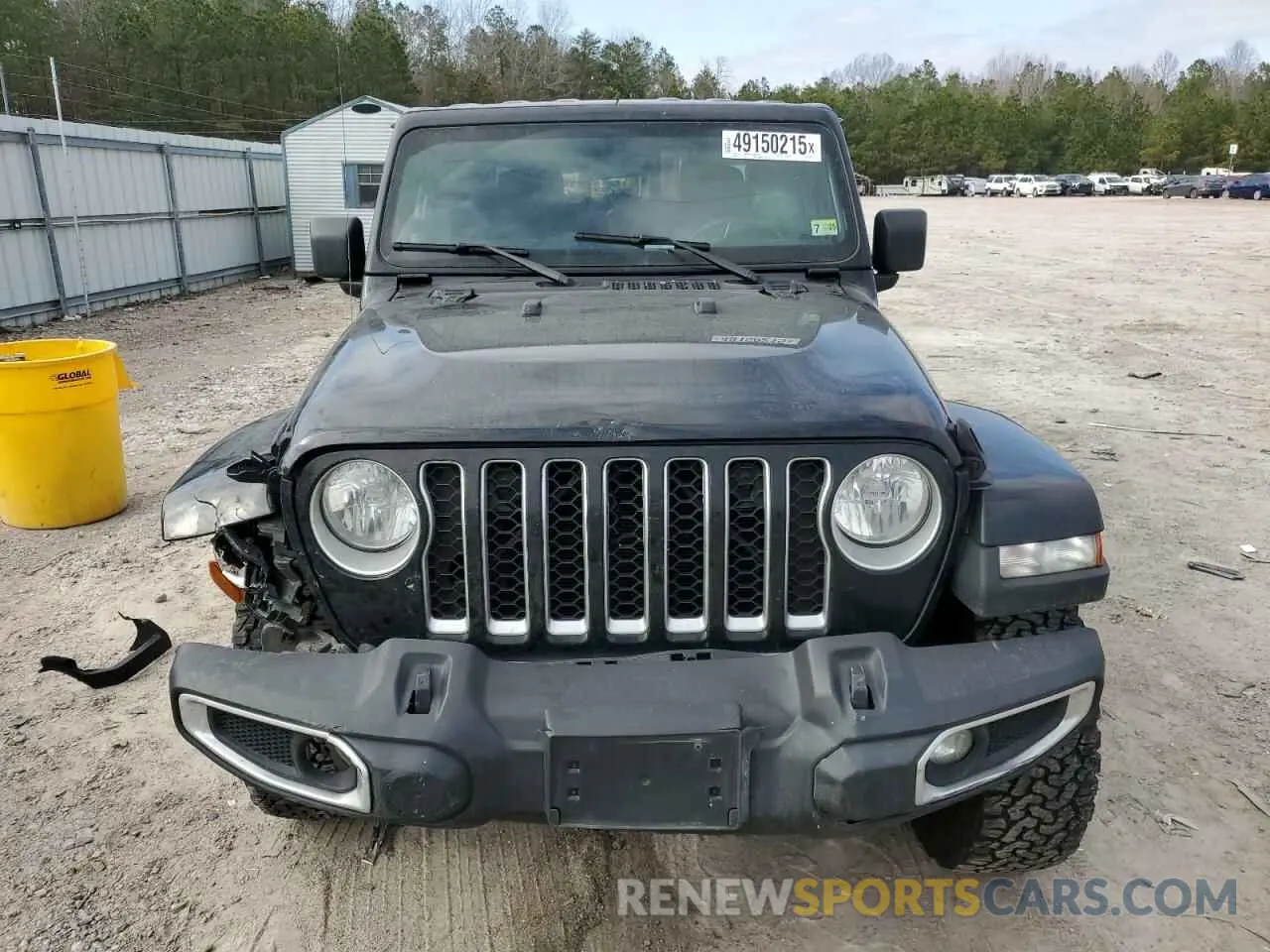 5 Photograph of a damaged car 1C6HJTFG4NL128874 JEEP GLADIATOR 2022
