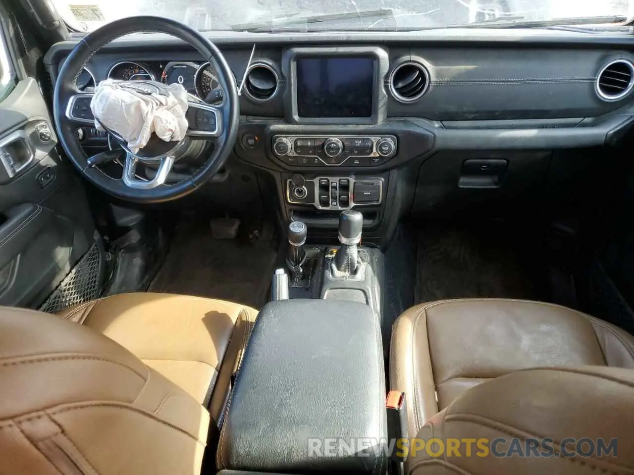 8 Photograph of a damaged car 1C6HJTFG4NL128874 JEEP GLADIATOR 2022