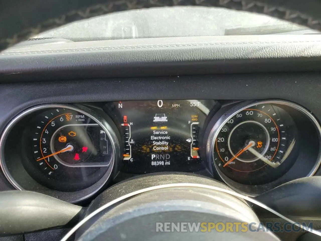 9 Photograph of a damaged car 1C6HJTFG4NL128874 JEEP GLADIATOR 2022