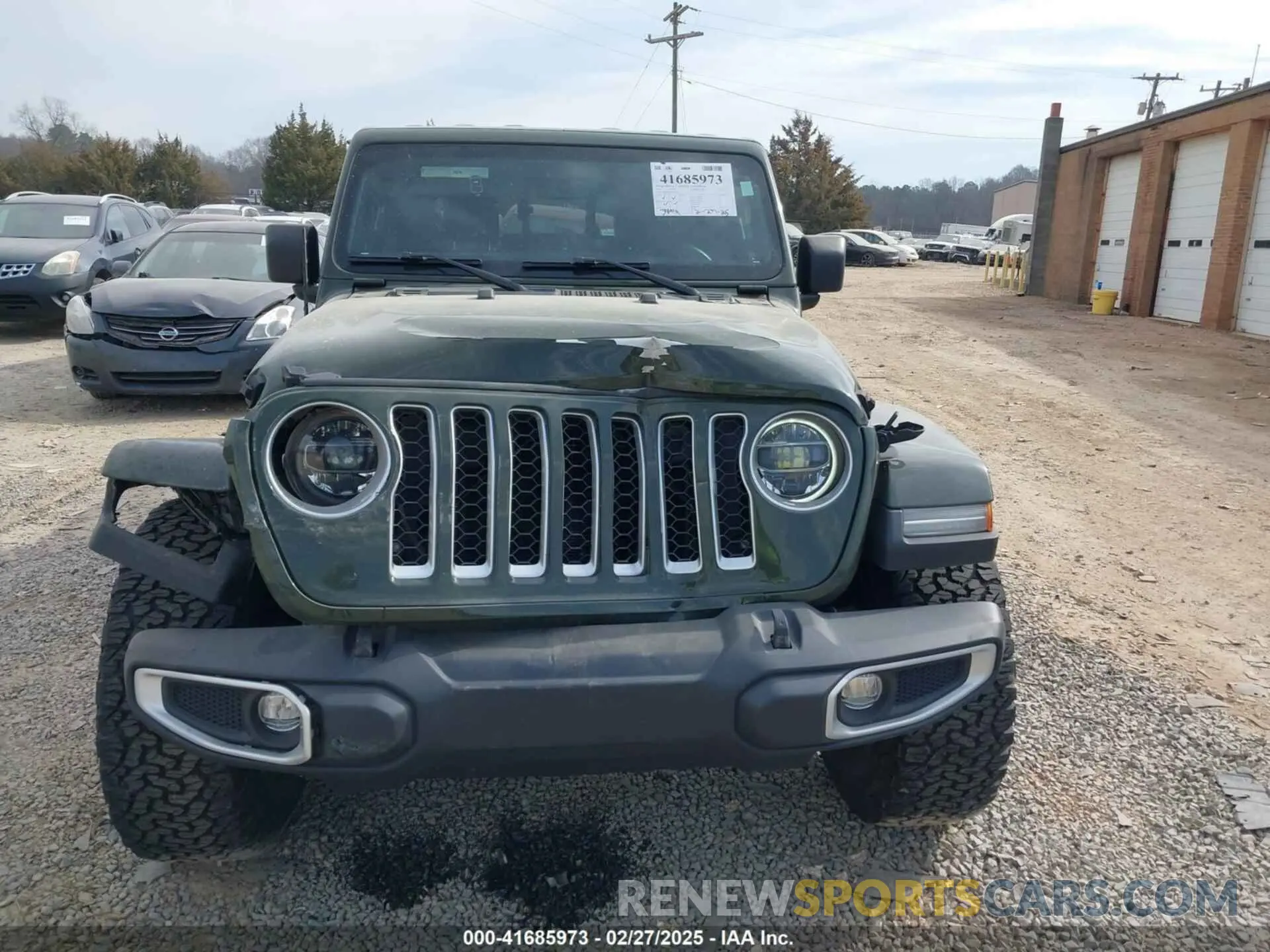 12 Photograph of a damaged car 1C6HJTFG5NL179574 JEEP GLADIATOR 2022