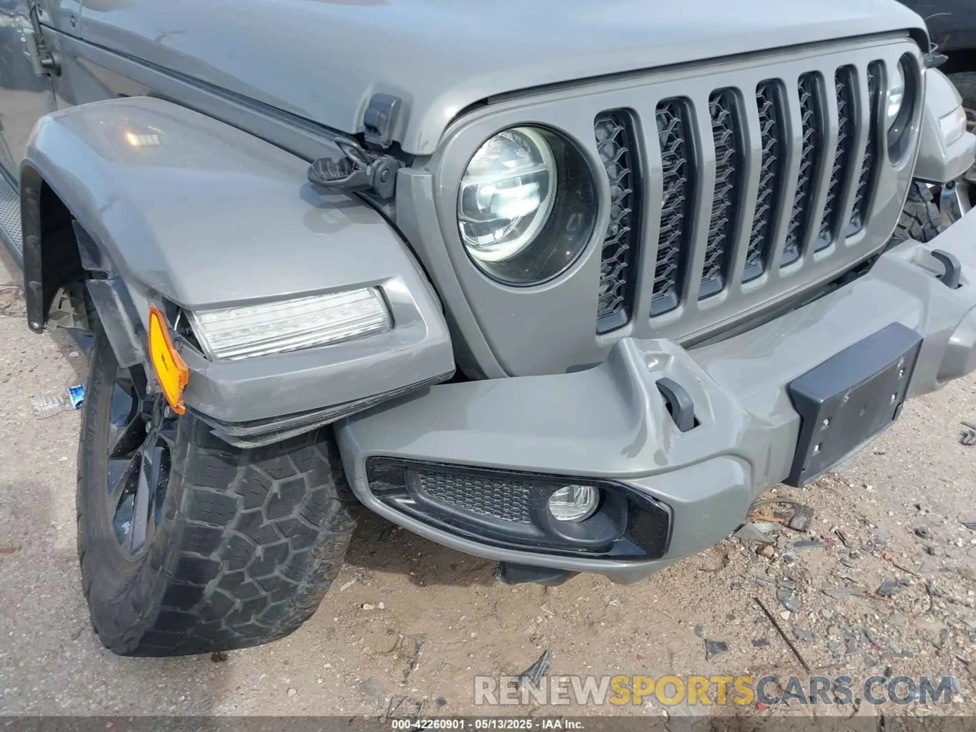 6 Photograph of a damaged car 1C6HJTFG9NL132354 JEEP GLADIATOR 2022