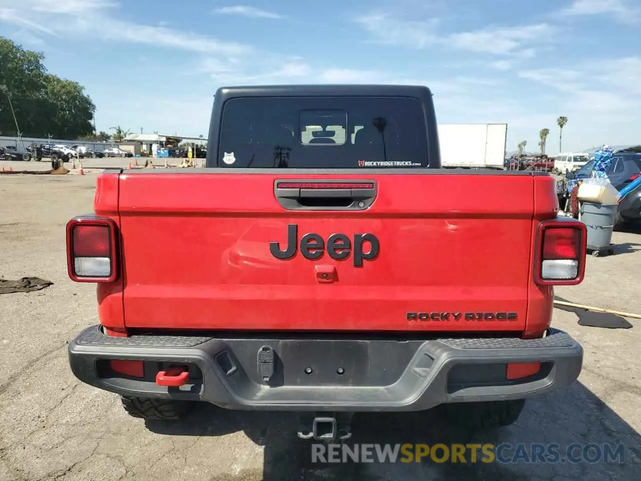6 Photograph of a damaged car 1C6JJTAG0NL116035 JEEP GLADIATOR 2022