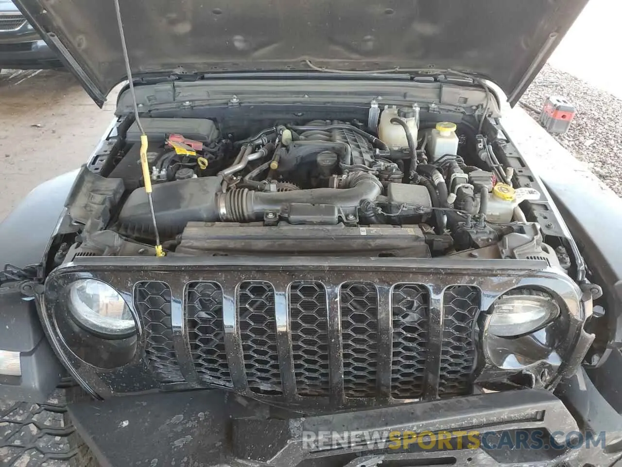 11 Photograph of a damaged car 1C6JJTAG3NL150776 JEEP GLADIATOR 2022