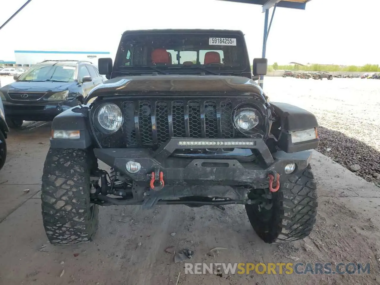 5 Photograph of a damaged car 1C6JJTAG3NL150776 JEEP GLADIATOR 2022