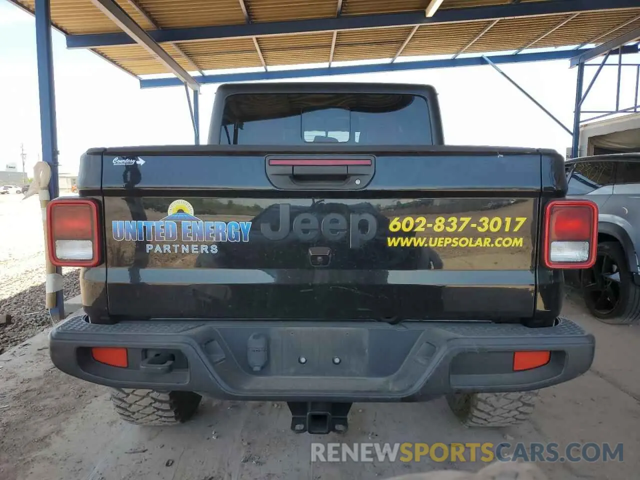 6 Photograph of a damaged car 1C6JJTAG3NL150776 JEEP GLADIATOR 2022