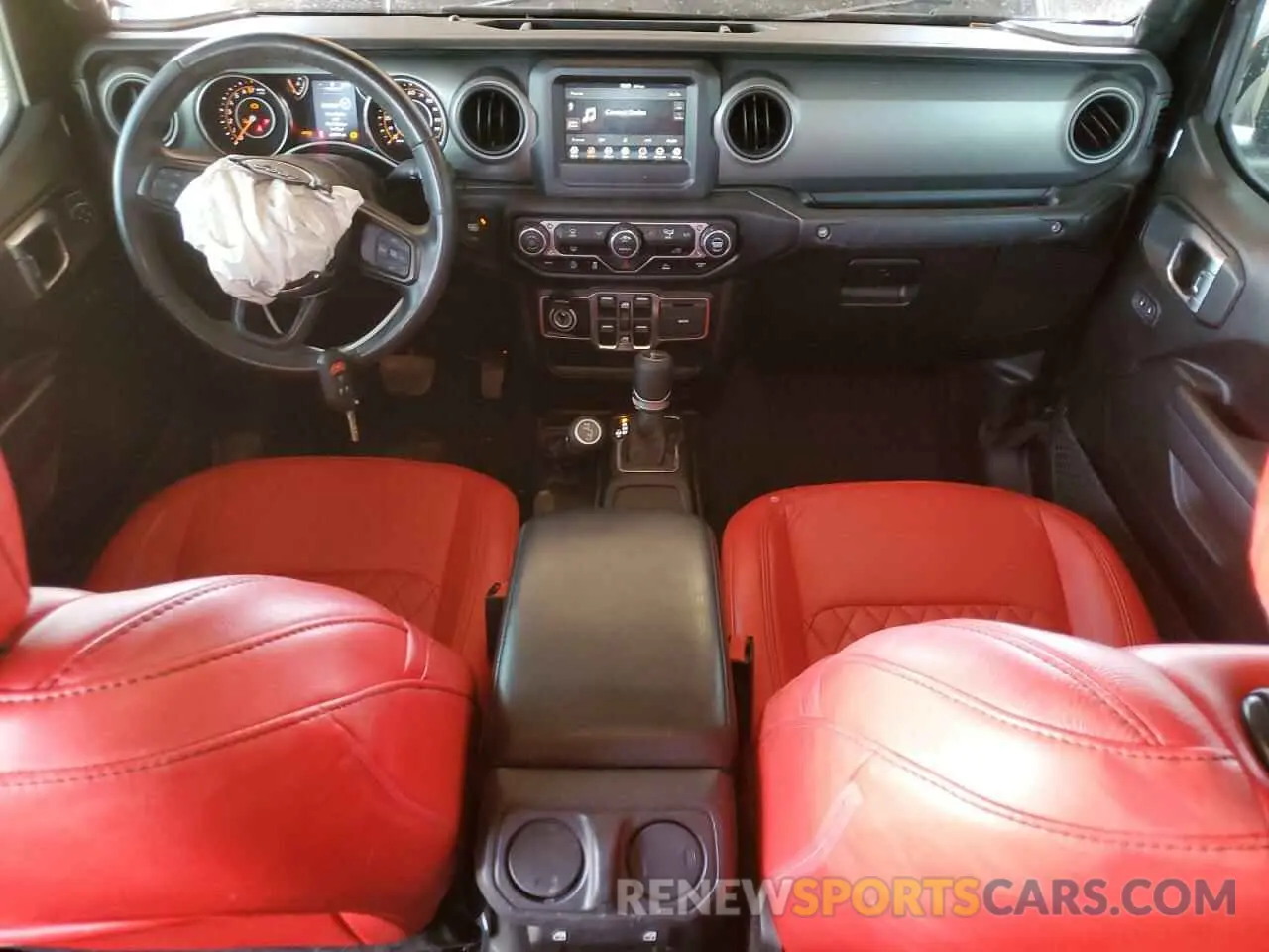 8 Photograph of a damaged car 1C6JJTAG3NL150776 JEEP GLADIATOR 2022