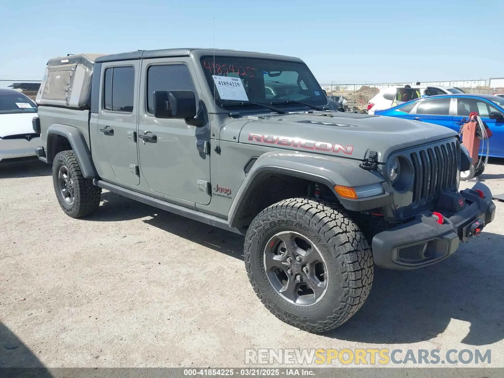 1 Photograph of a damaged car 1C6JJTBG2NL167034 JEEP GLADIATOR 2022