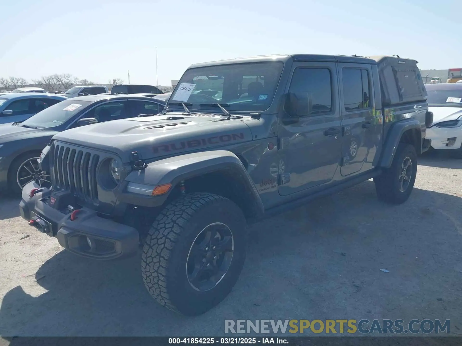 2 Photograph of a damaged car 1C6JJTBG2NL167034 JEEP GLADIATOR 2022