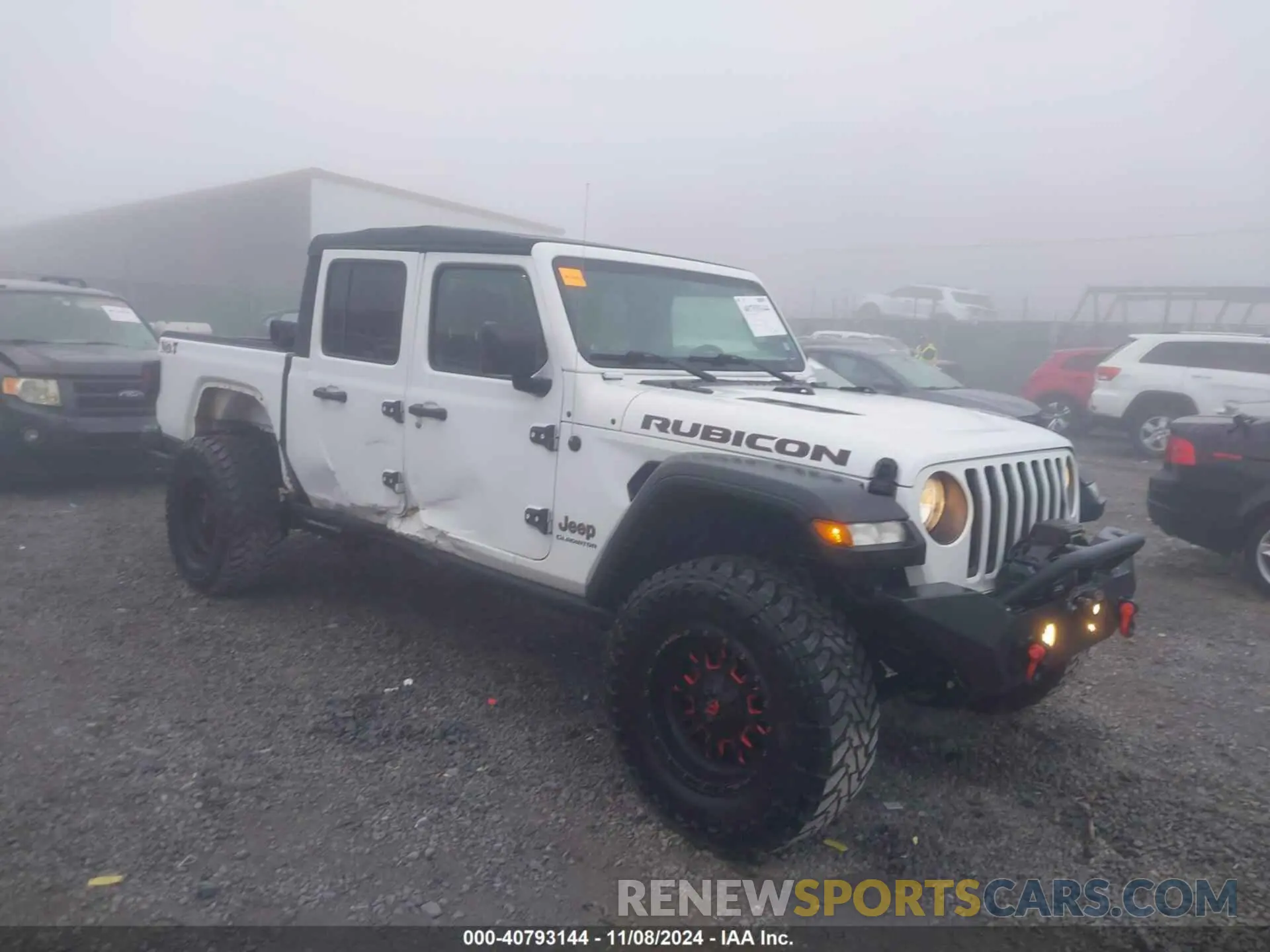 1 Photograph of a damaged car 1C6JJTBG3NL111054 JEEP GLADIATOR 2022