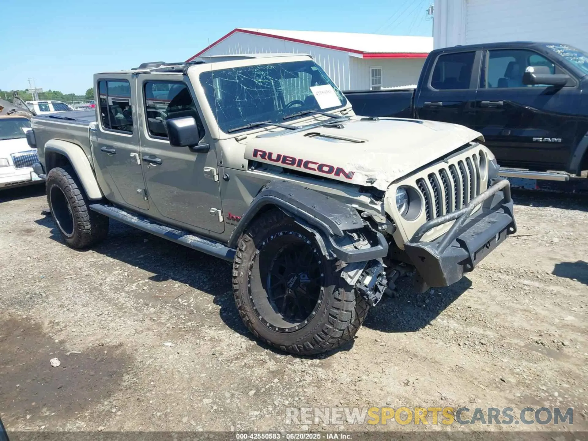 1 Photograph of a damaged car 1C6JJTBG3NL171609 JEEP GLADIATOR 2022