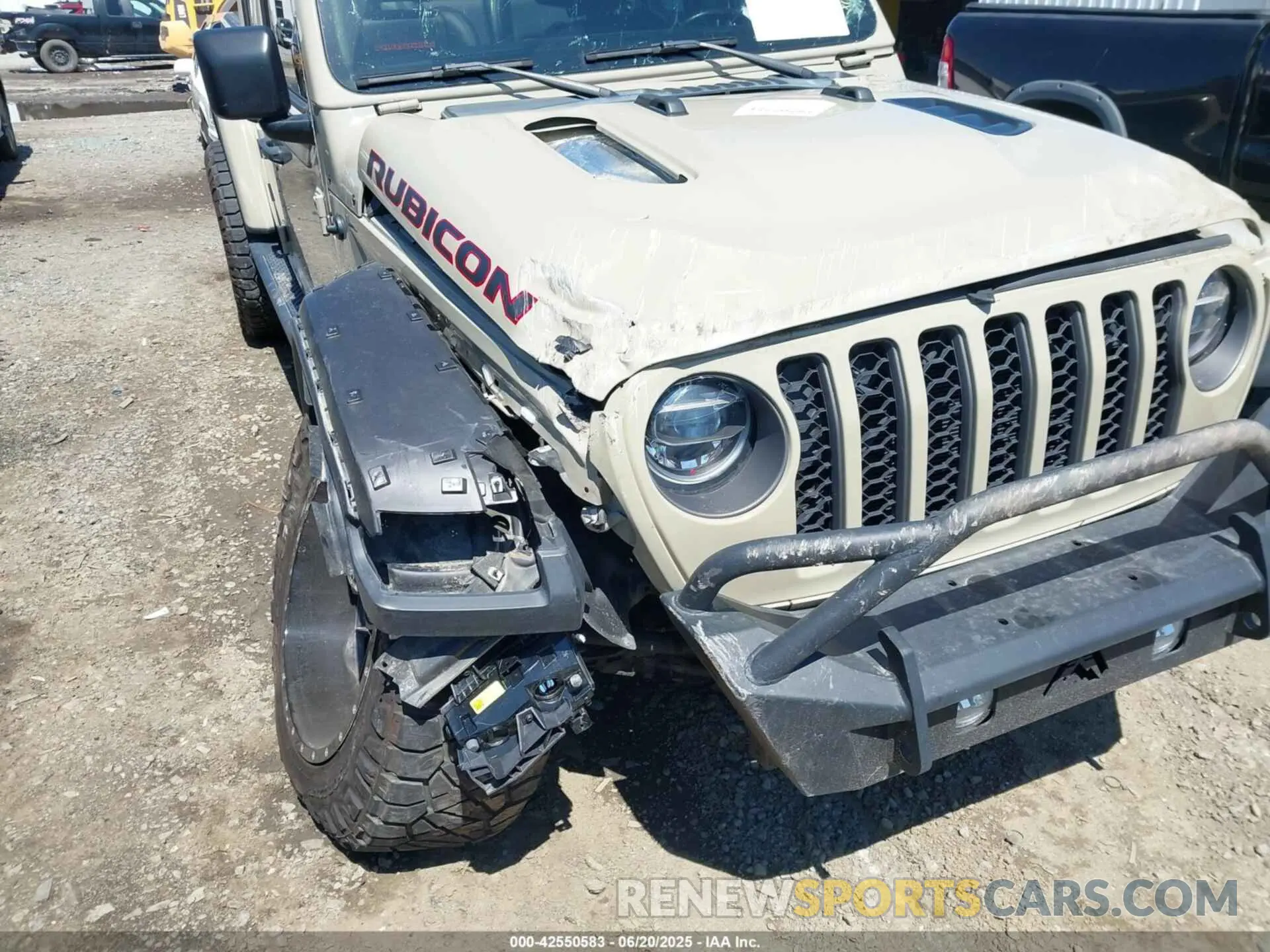 6 Photograph of a damaged car 1C6JJTBG3NL171609 JEEP GLADIATOR 2022