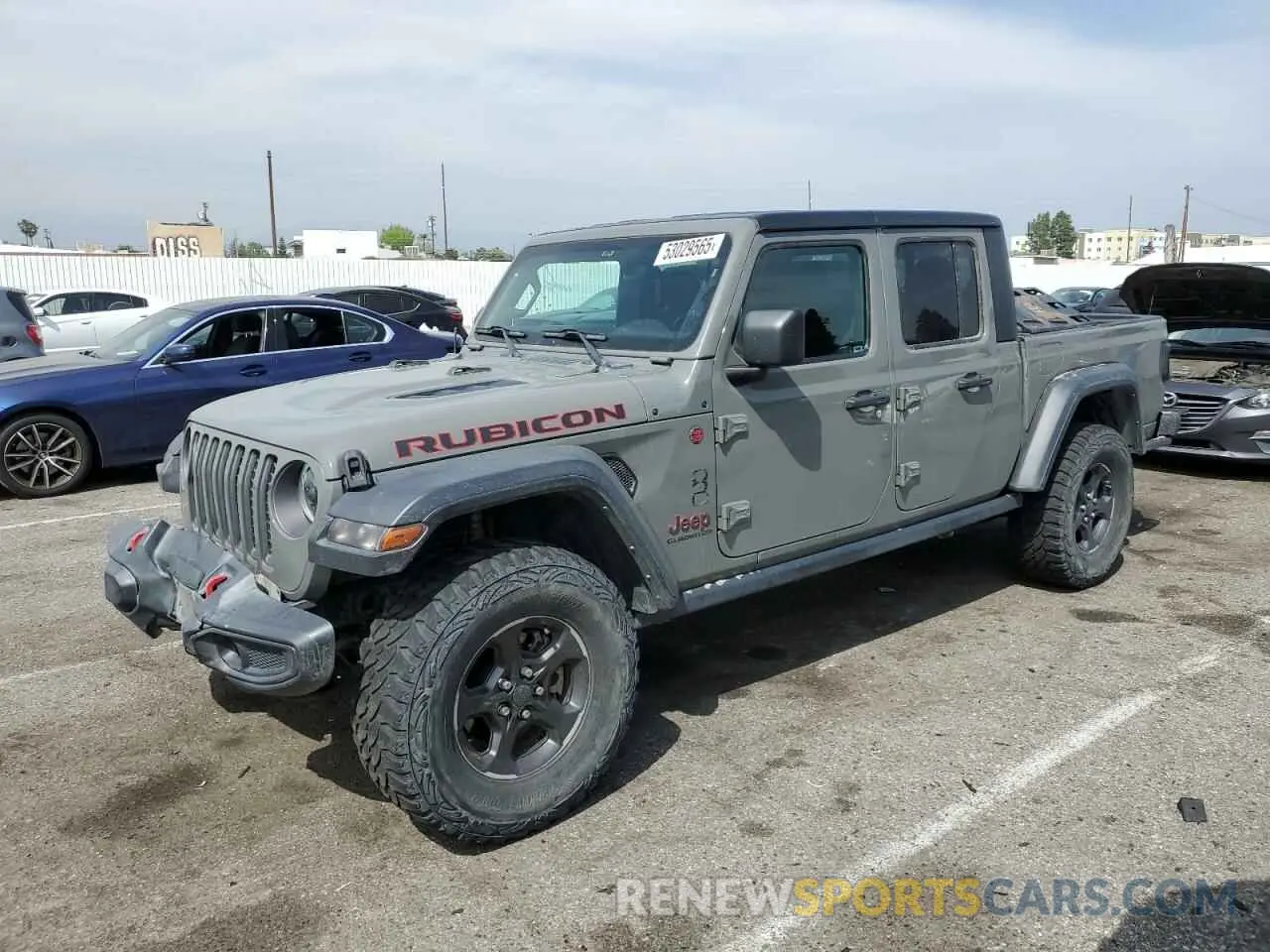 1 Photograph of a damaged car 1C6JJTBG5NL149501 JEEP GLADIATOR 2022