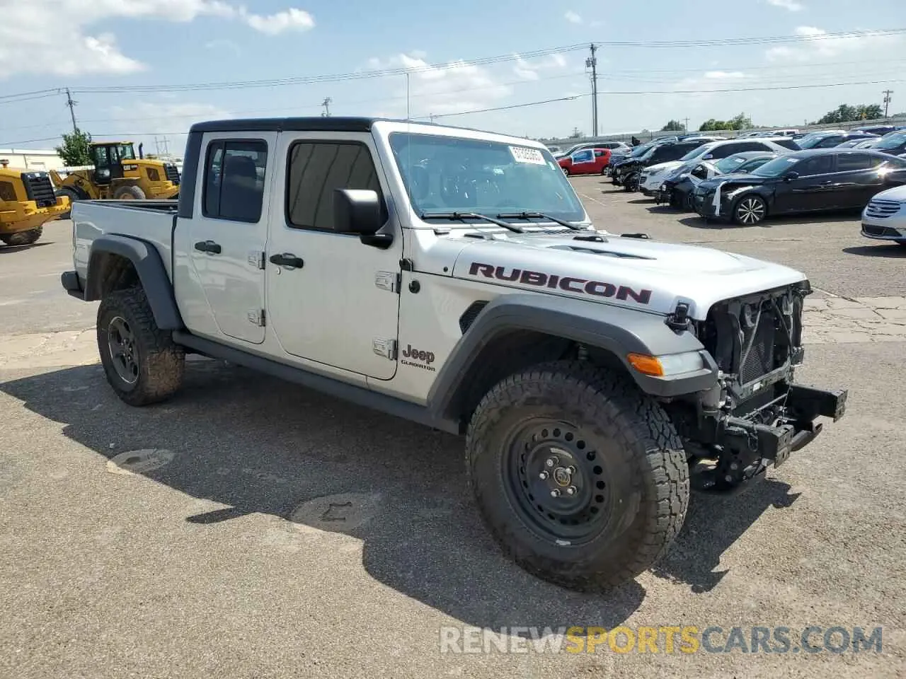 4 Photograph of a damaged car 1C6JJTBG6NL104521 JEEP GLADIATOR 2022