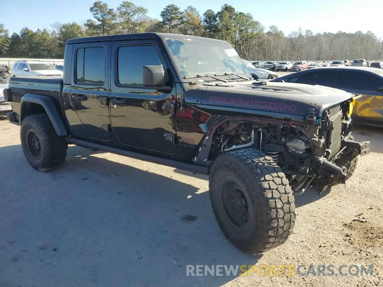 4 Photograph of a damaged car 1C6JJTBG6NL124641 JEEP GLADIATOR 2022