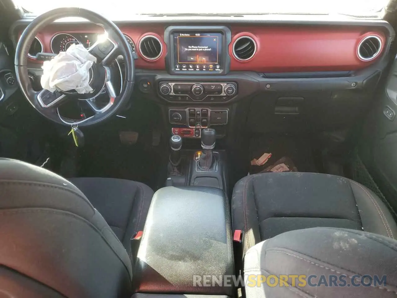 8 Photograph of a damaged car 1C6JJTBG6NL124641 JEEP GLADIATOR 2022