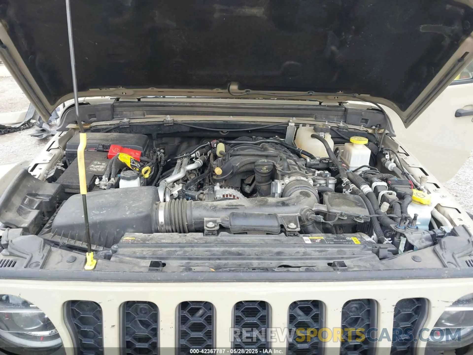 10 Photograph of a damaged car 1C6JJTBG6NL180529 JEEP GLADIATOR 2022