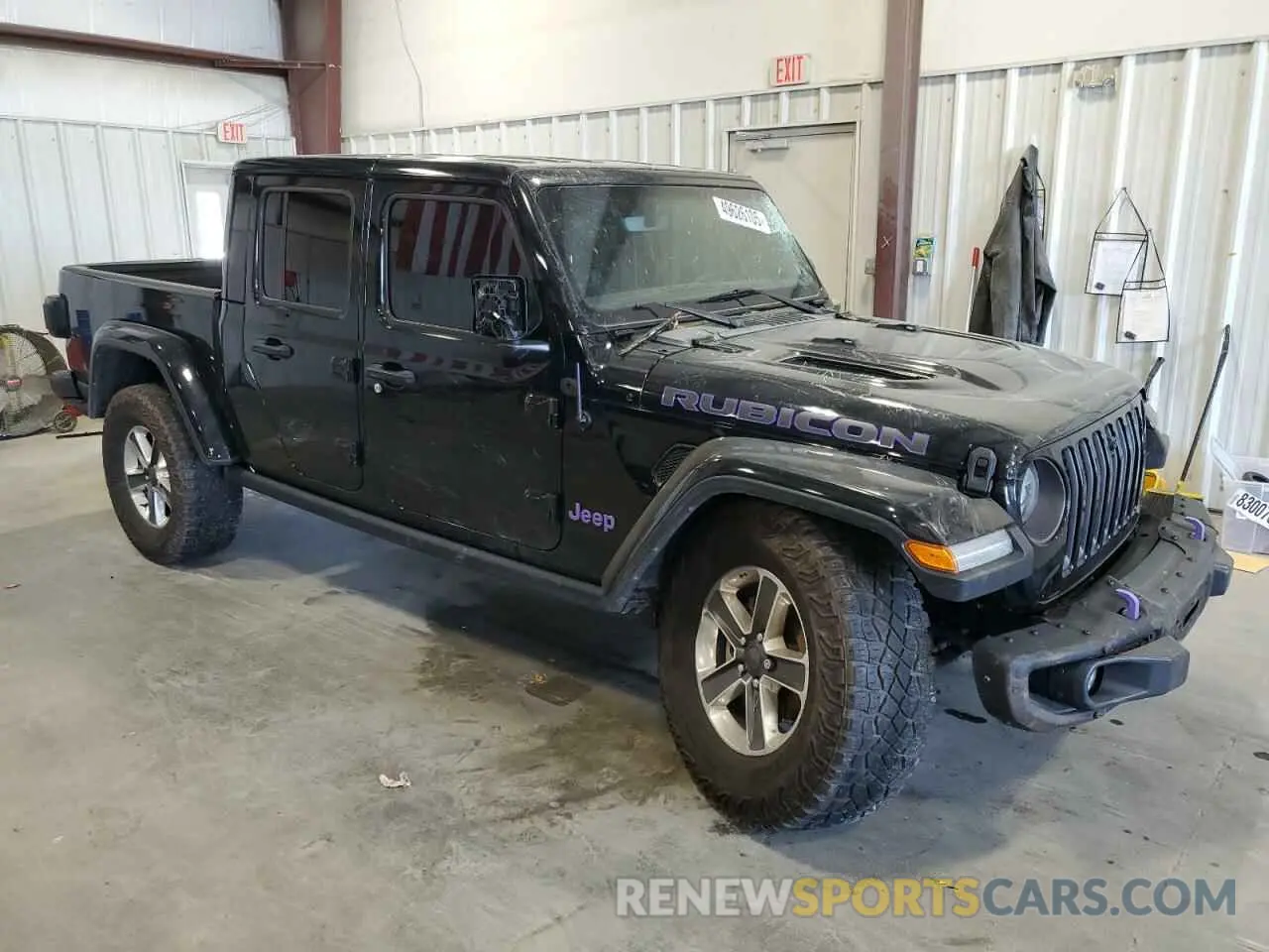 4 Photograph of a damaged car 1C6JJTBGXNL169937 JEEP GLADIATOR 2022