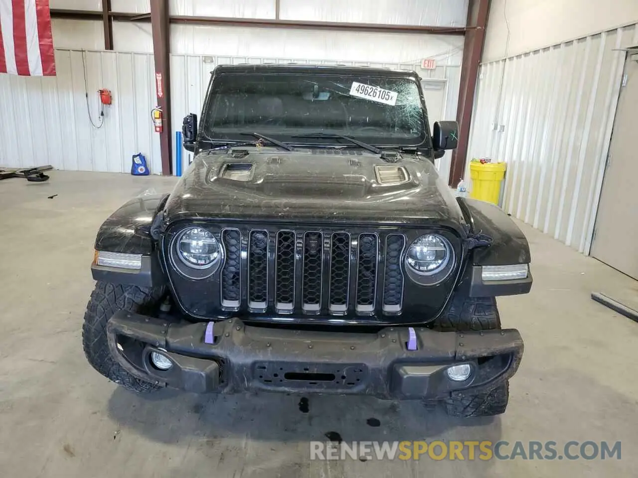 5 Photograph of a damaged car 1C6JJTBGXNL169937 JEEP GLADIATOR 2022