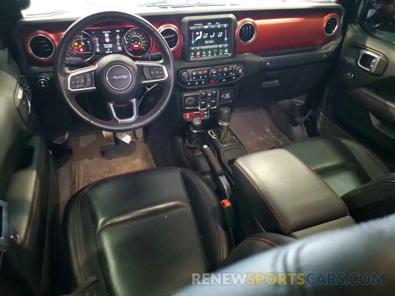 8 Photograph of a damaged car 1C6JJTBGXNL169937 JEEP GLADIATOR 2022