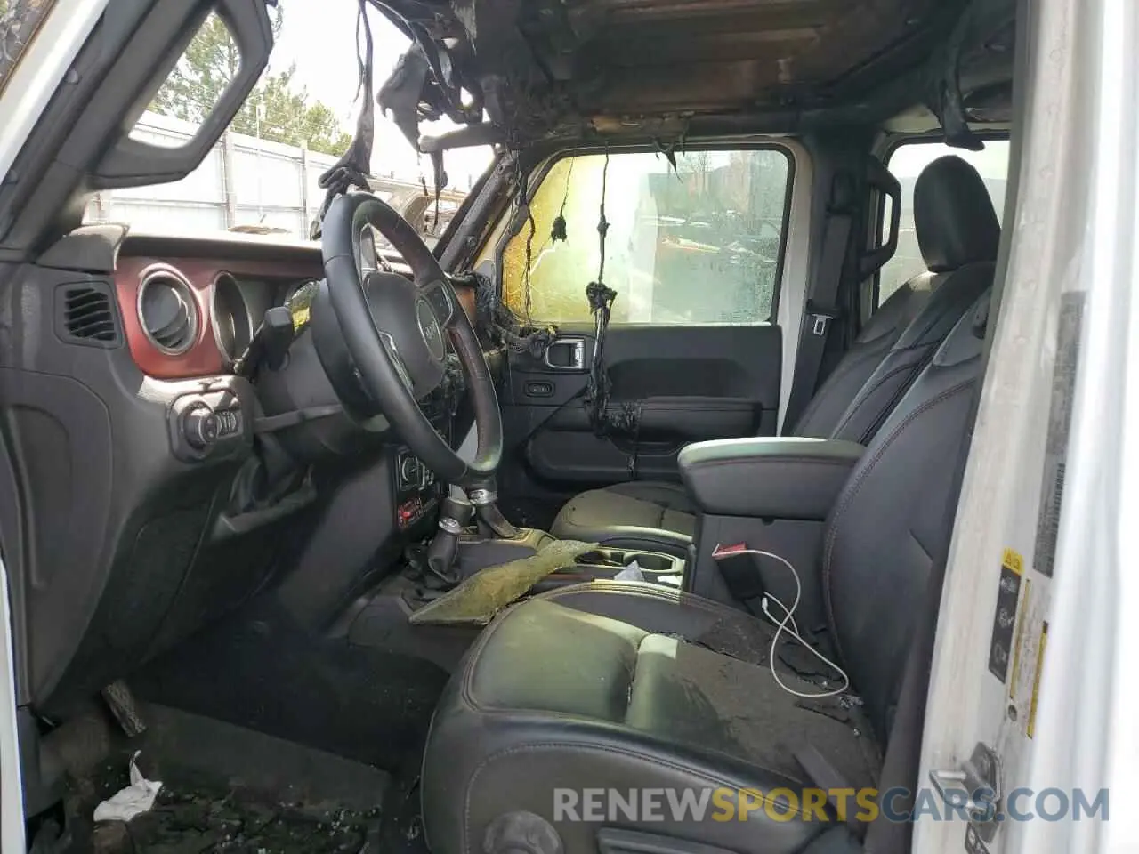 7 Photograph of a damaged car 1C6JJTBM3NL107950 JEEP GLADIATOR 2022