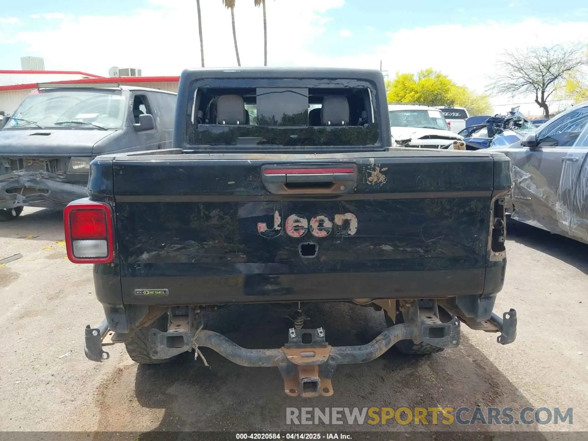 15 Photograph of a damaged car 1C6JJTBM3NL165377 JEEP GLADIATOR 2022