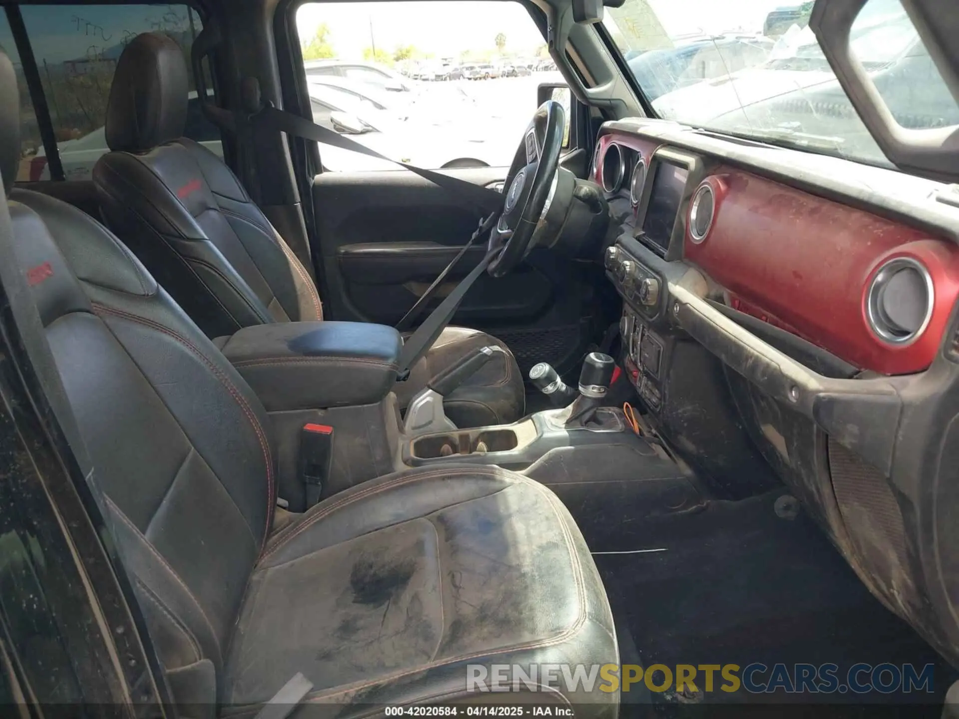 5 Photograph of a damaged car 1C6JJTBM3NL165377 JEEP GLADIATOR 2022
