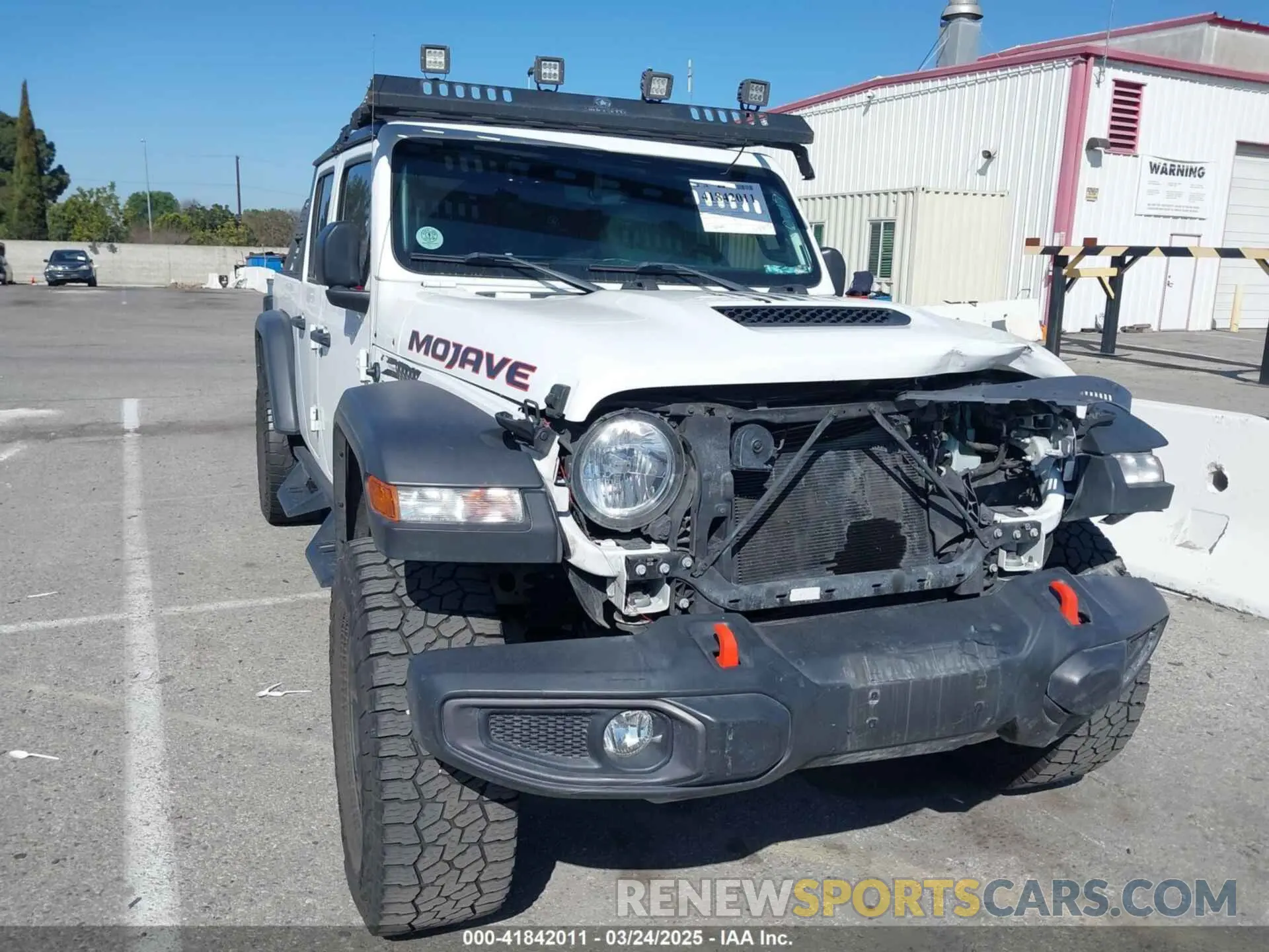 1 Photograph of a damaged car 1C6JJTEG0NL103523 JEEP GLADIATOR 2022