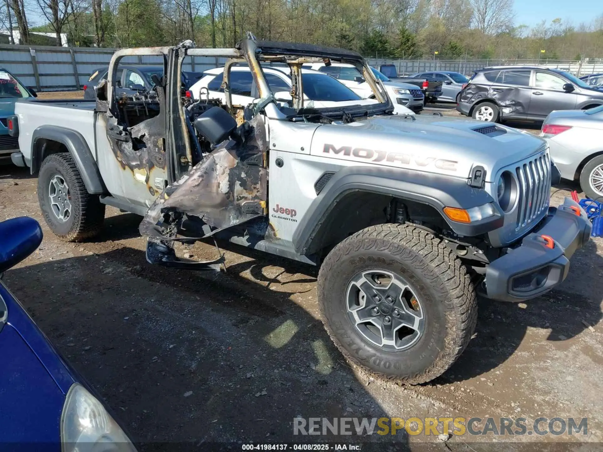 1 Photograph of a damaged car 1C6JJTEG0NL118085 JEEP GLADIATOR 2022